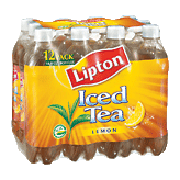 Lipton Iced Tea Iced Tea Lemon 16.9 Oz Left Picture